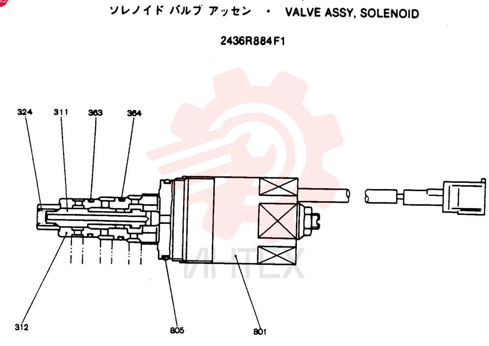 VALVE 2436R884F1
