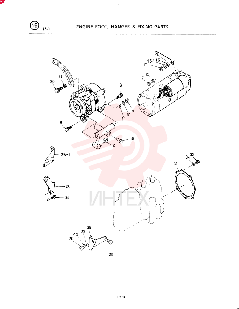 BRACKET; GEN. VI517110620