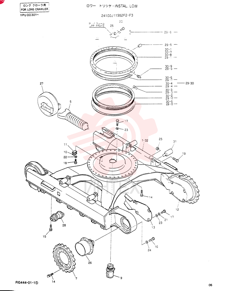 INSTAL, LOW, Serial Range: YPU00301-YPU00349