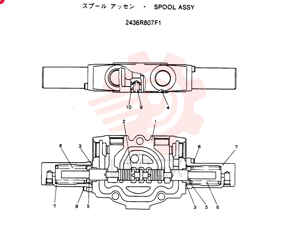 SPOOL 2436R807F1