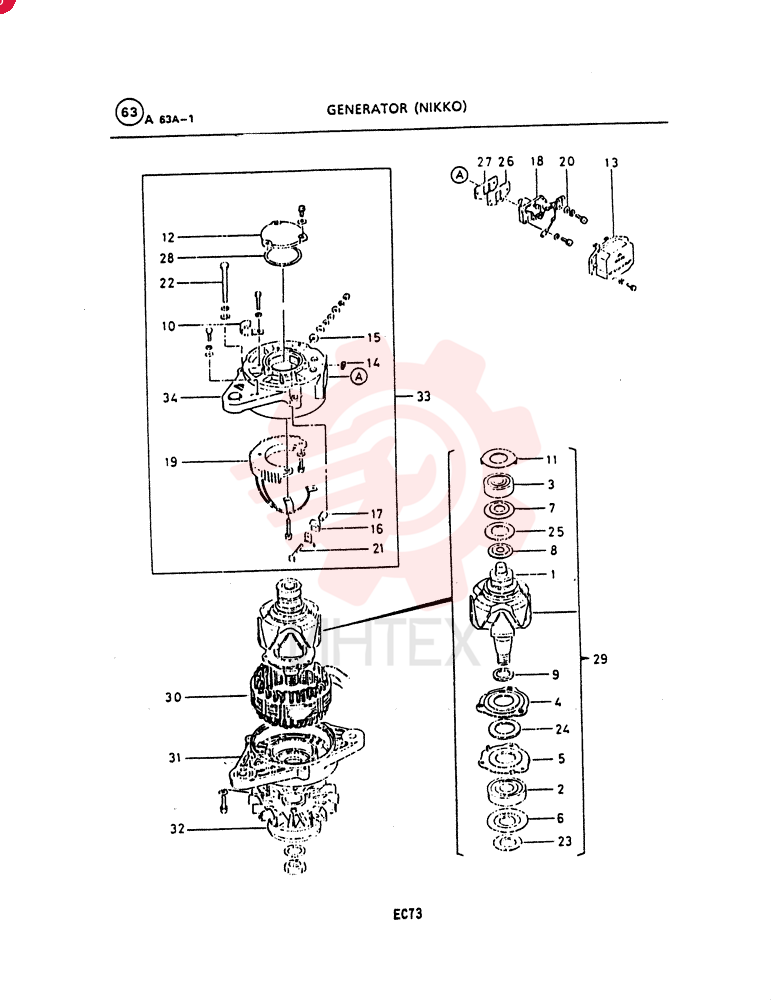 ALTERNATOR VI5812002921