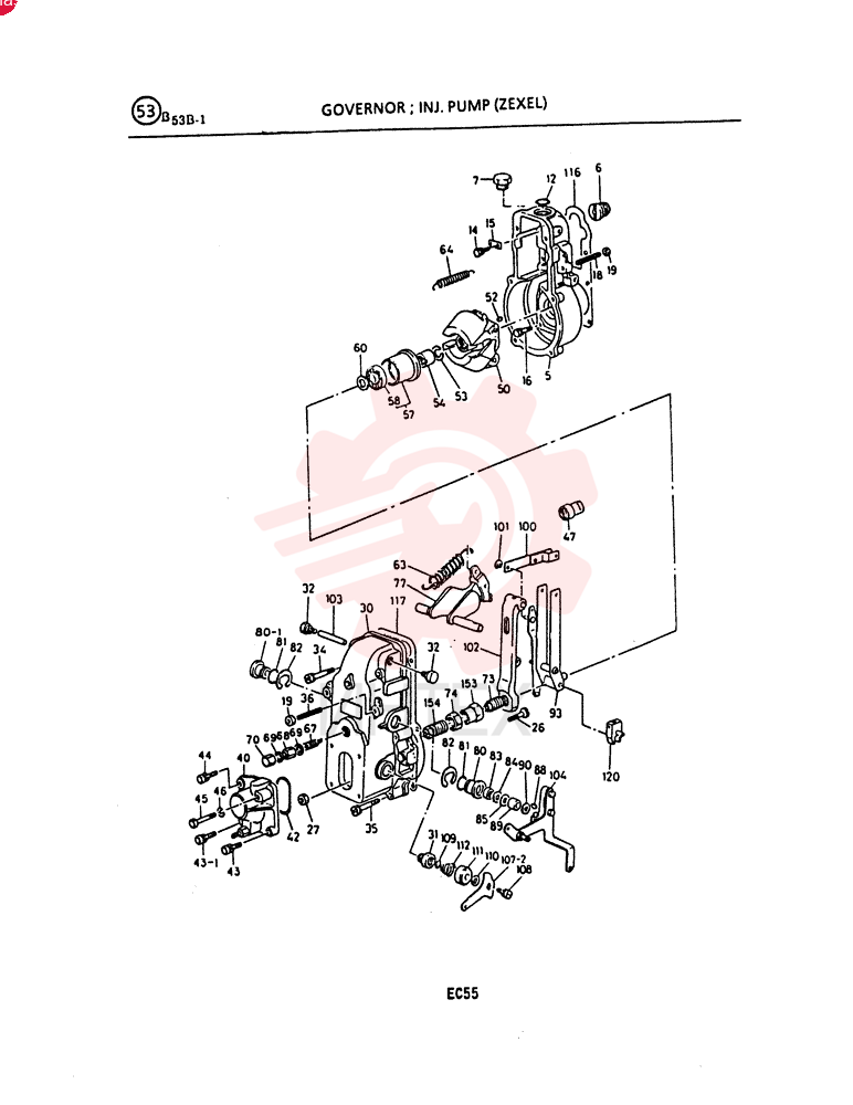 GOVERNOR, ASM.; MECHANICAL VI8970208830