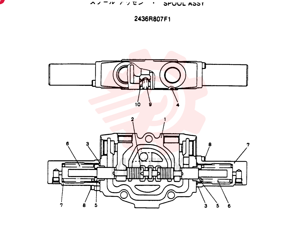 SPOOL 2436R807F1