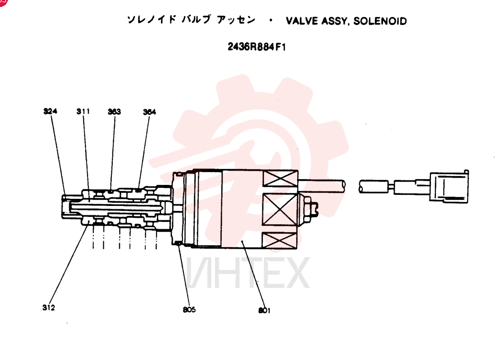 VALVE 2436R884F1