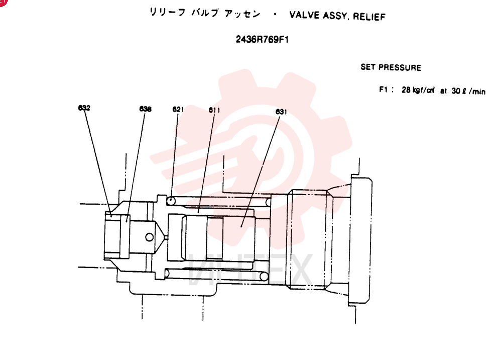 VALVE PRESSURE RELIE 2436R768F1 (1)