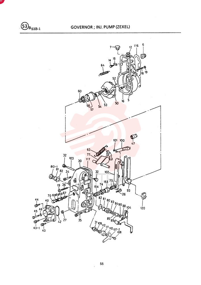 GOVERNOR ASM.; MECHANICAL VI8970208830