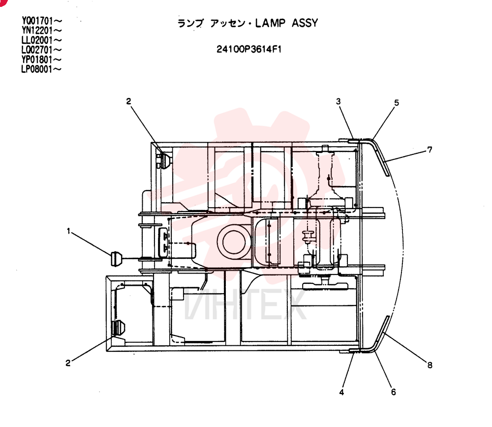 LAMP 24100P3614F1