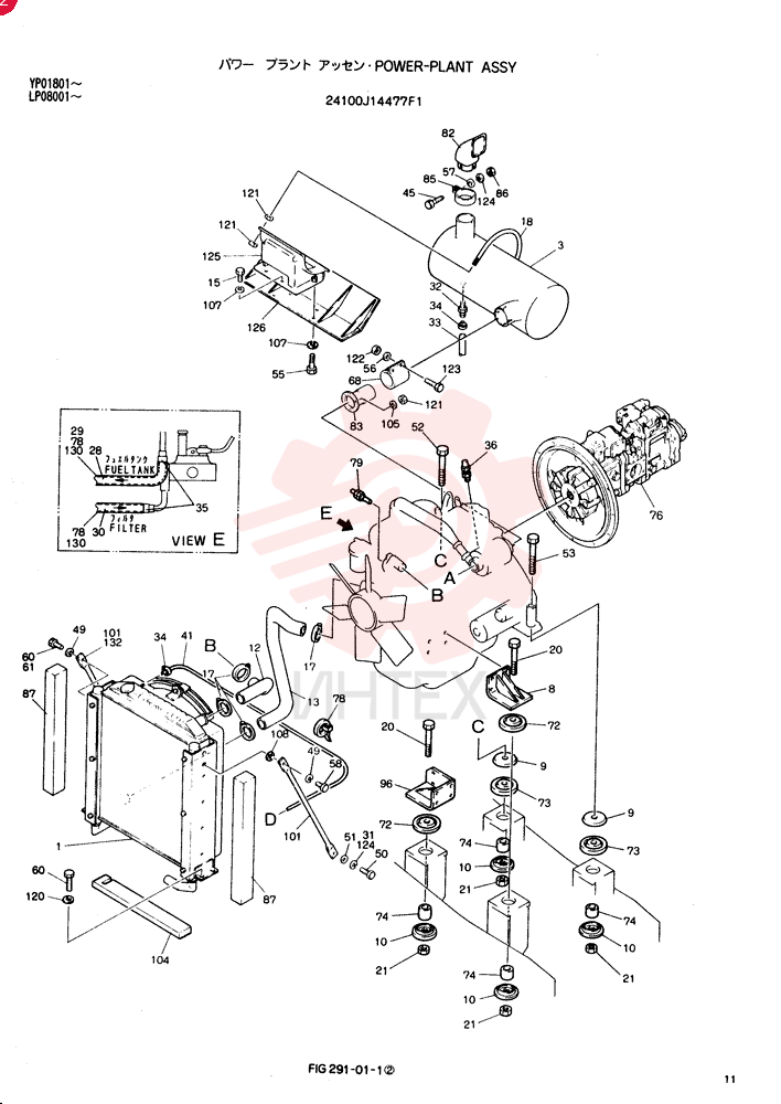 POWER-PLANT ASSY 24100J14477F1