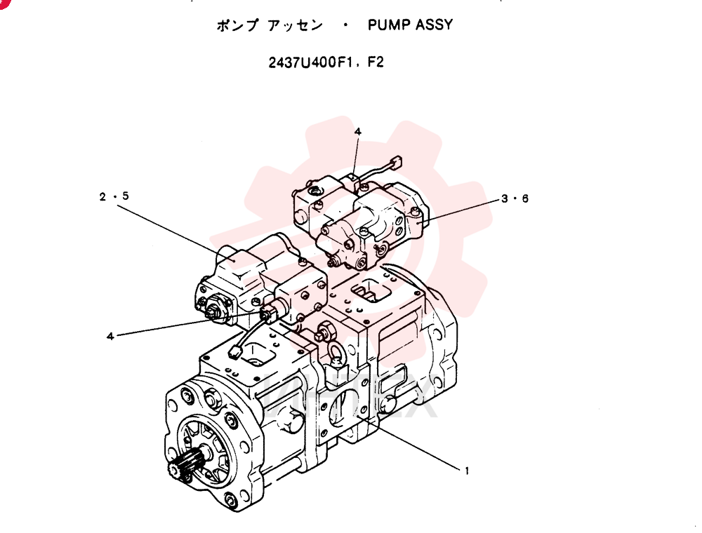 PUMP 2437U400F1