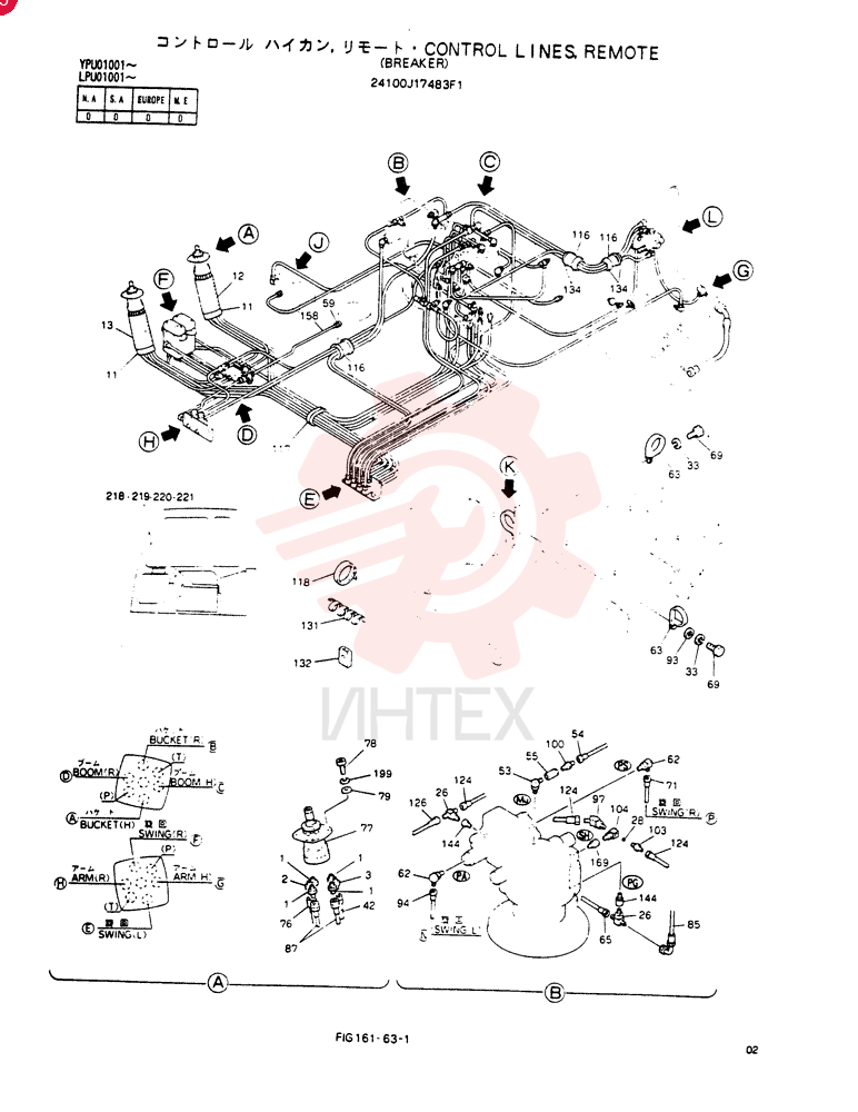 CONTROL LINES, REMOTE 24100J17483F1 (1)