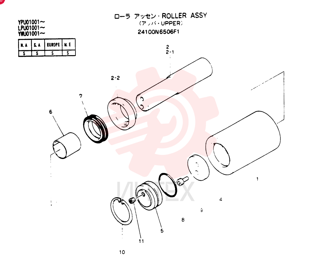 ROLLER 24100N6506F1