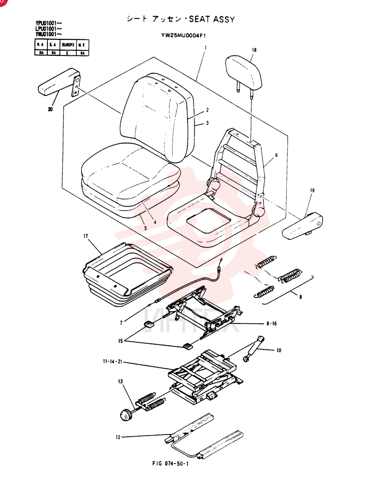 SEAT YW25MU0004F1