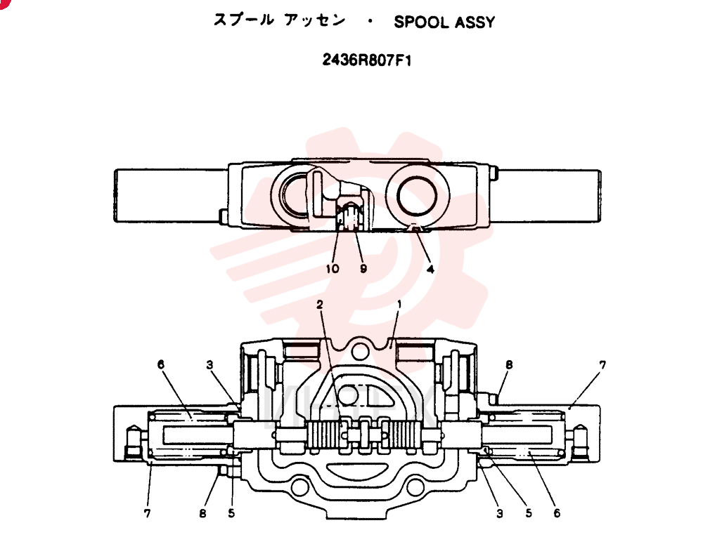 SPOOL 2436R807F1