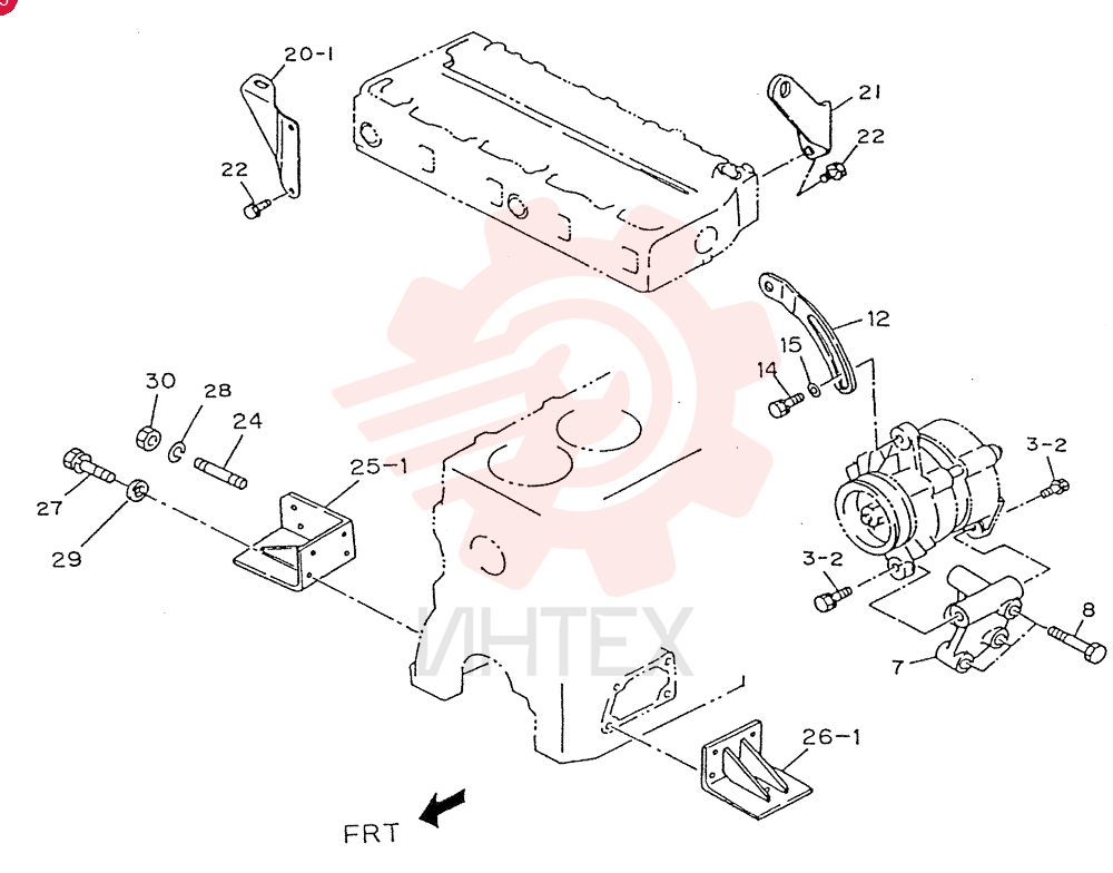 BOLT , GEN . FIX . VI0287910350