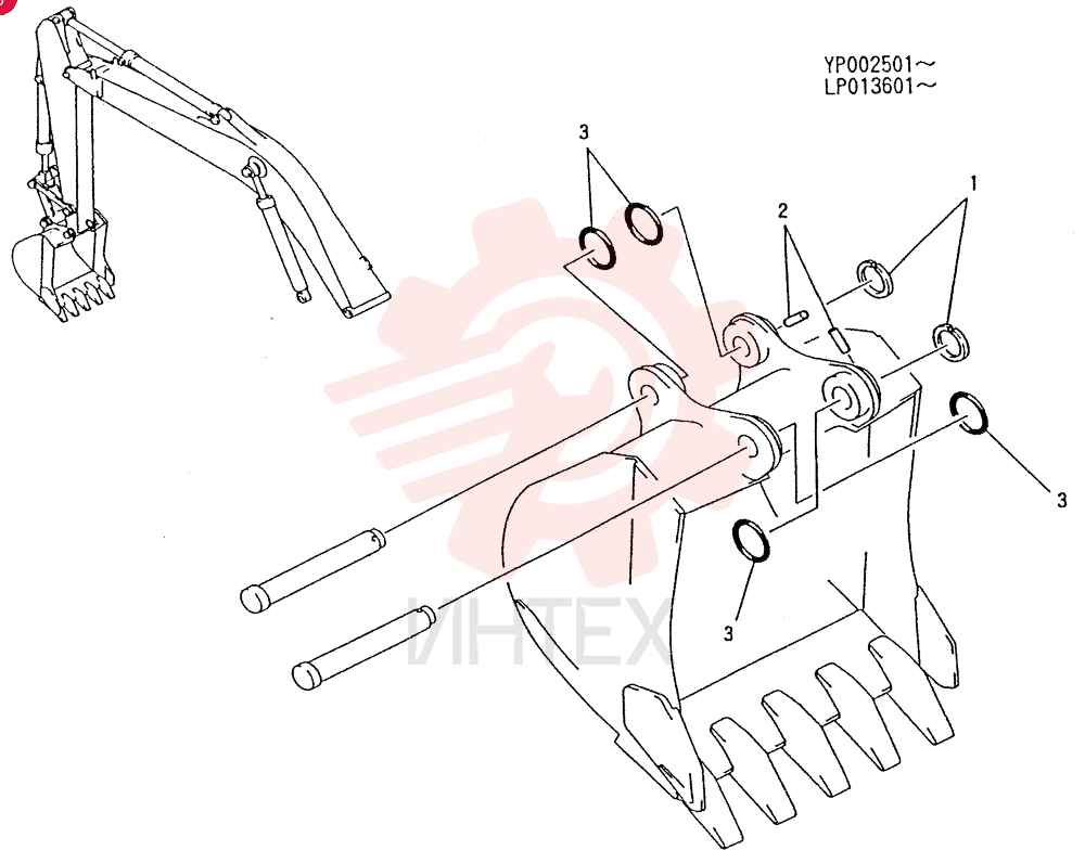 BUCKET INSTAL LP61D00008P1