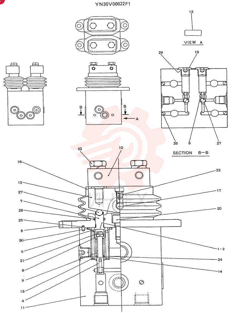 PILOT VALVE YN30V00022F1