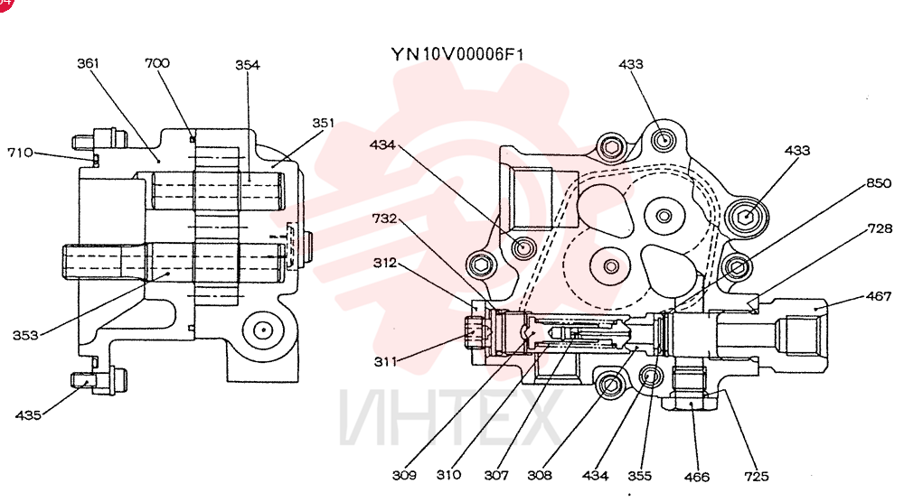 PUMP YN10V00006F1