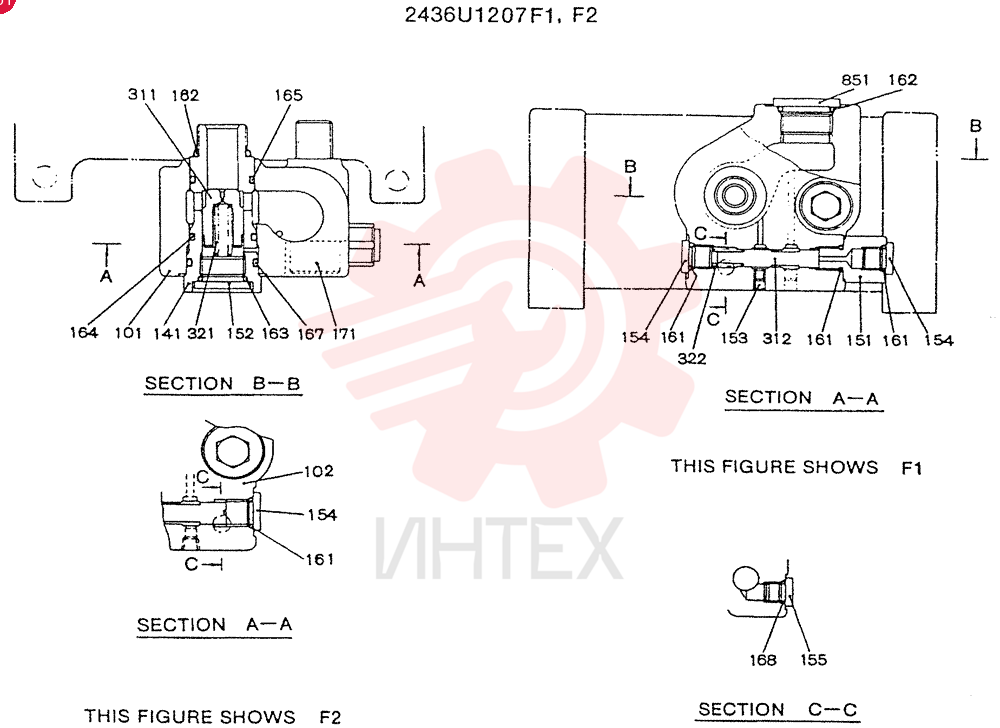 VALVE 2436U1207F1