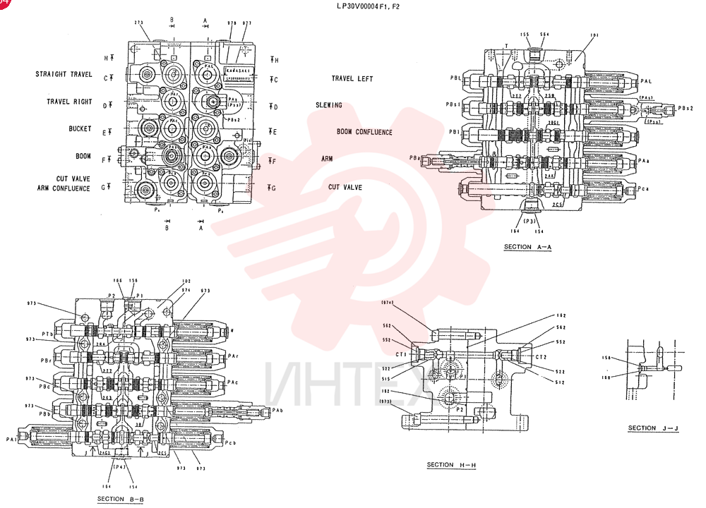 VALVE ASSY,CONTROL LP30V00004F1 (1)