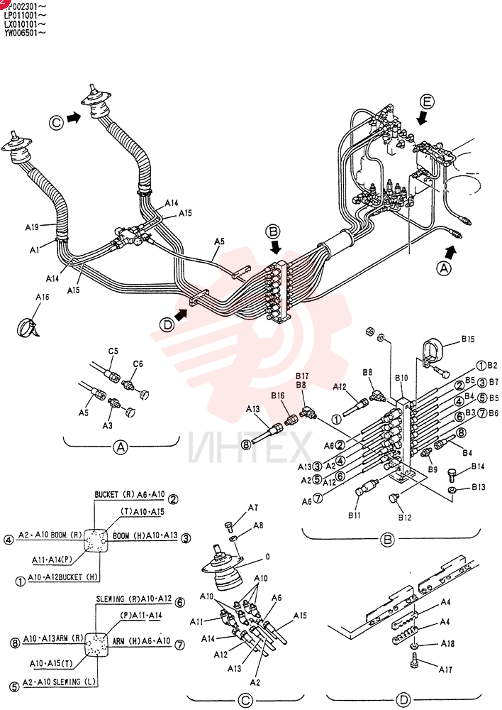 CONTROL LINES, REMOTE YW68H00005F1 (1)