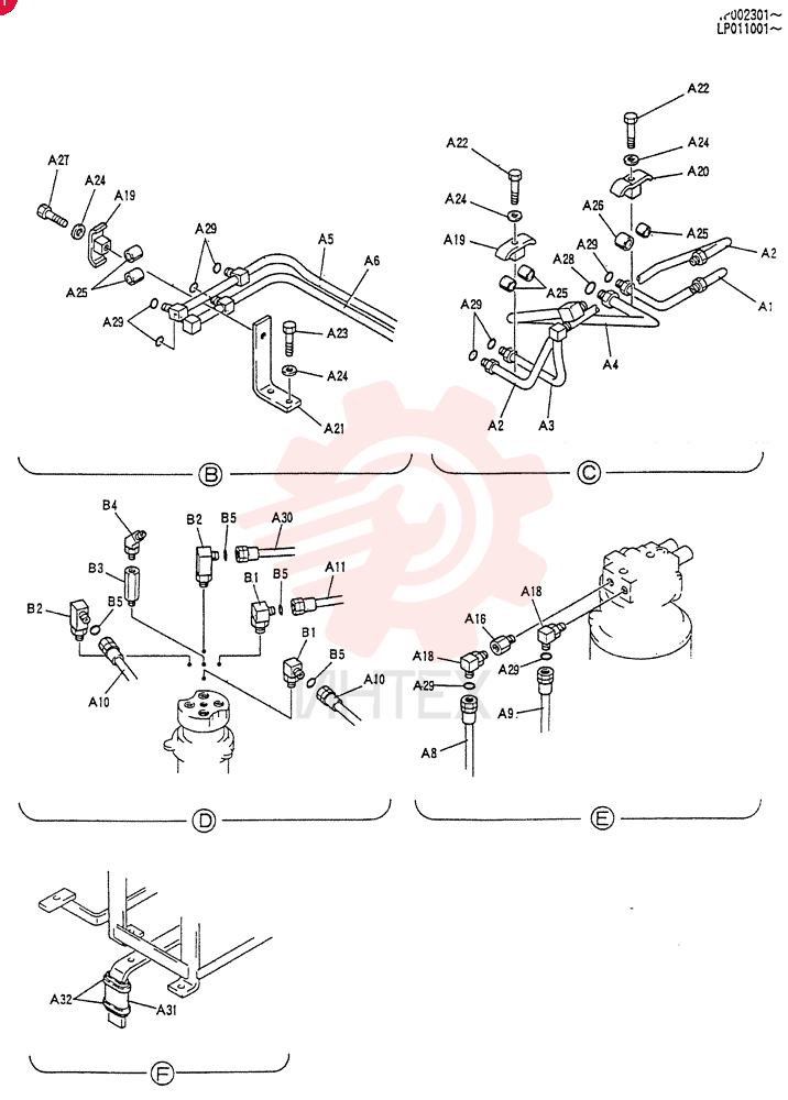 HYD LINES,UPP LP03H00005F1 (2)