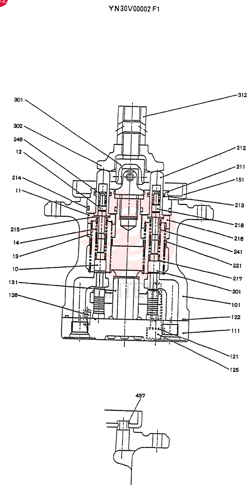 PILOT VALVE YN30V00002F1