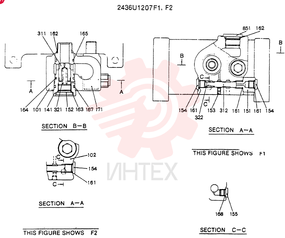 VALVE 2436U1207F1