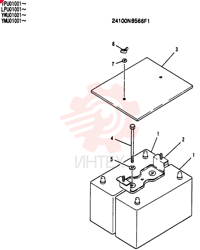 BATTERY ASSY 24100N8566F1