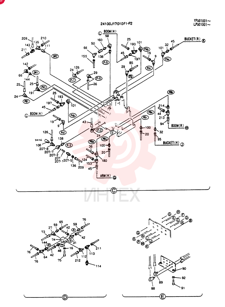 CONTROL LINES, REMOTE 24100J17010F1 (3)