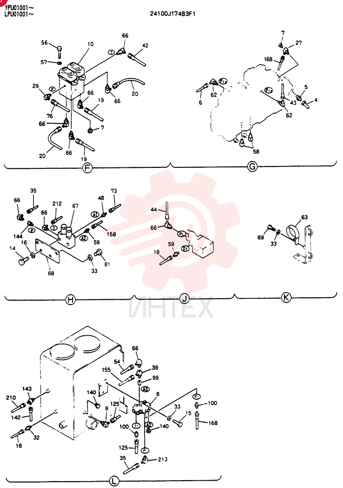 CONTROL LINES, REMOTE (BREAKER) 24100J17483F1 (3)
