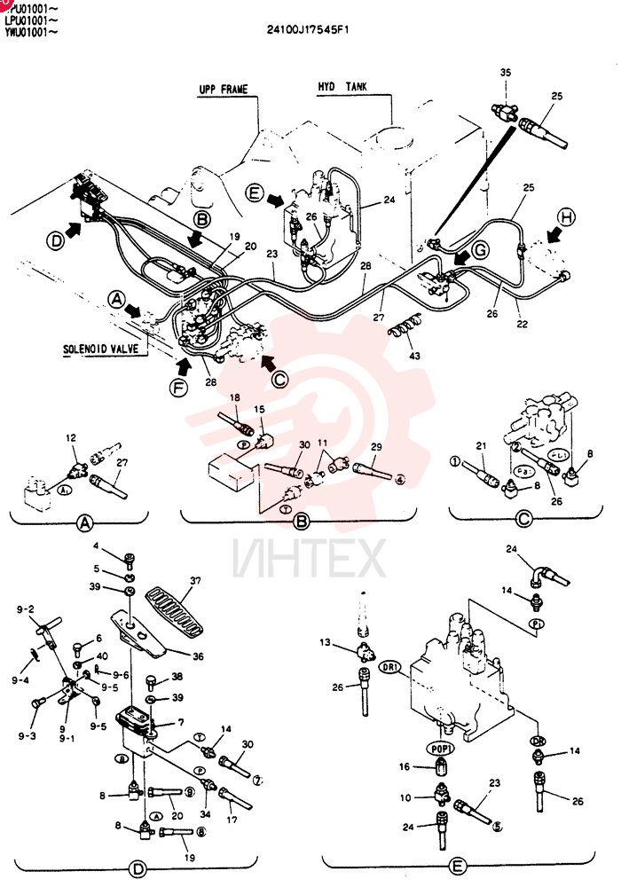 CONTROL LINES, REMOTE (EXTRA & BREAKER) 24100J17545F1 (2)