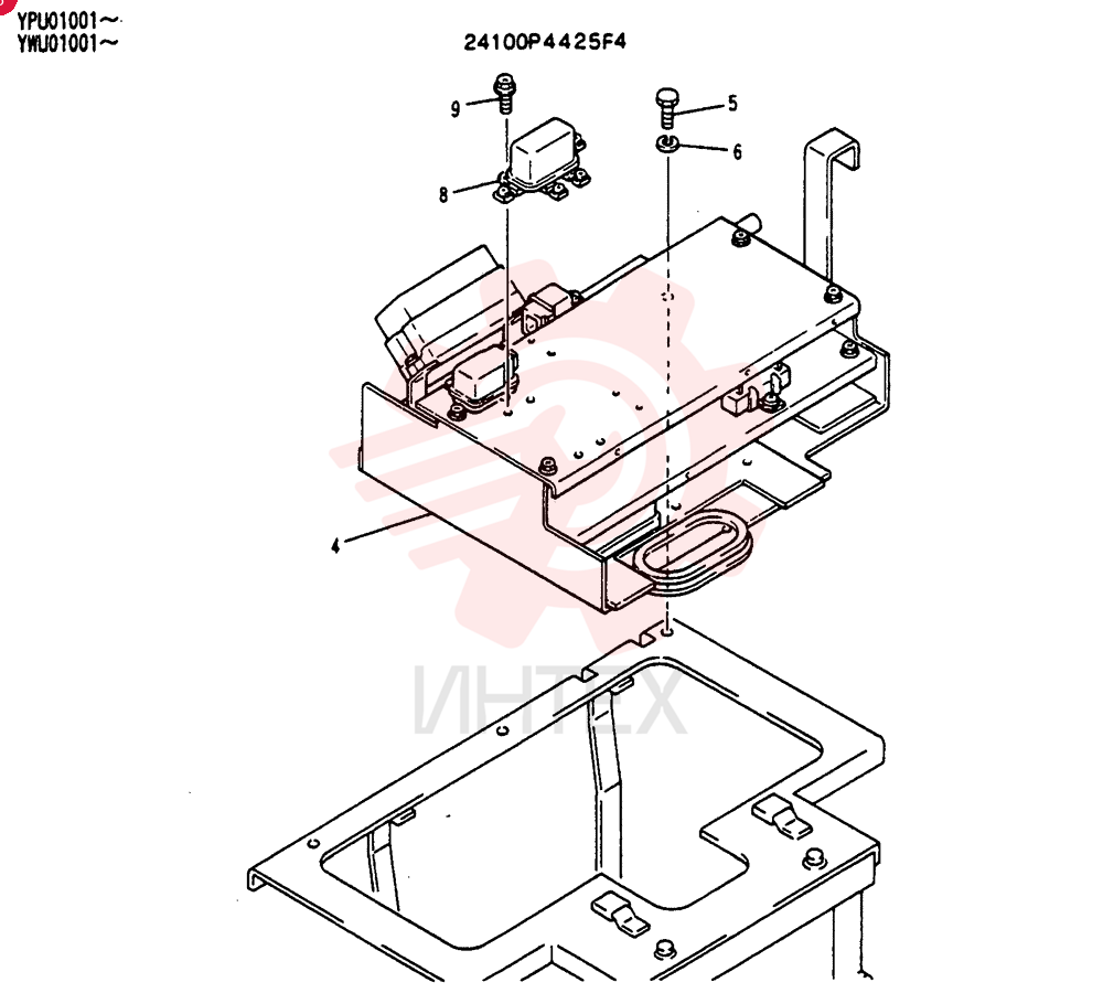 CONTROLLER INSTAL 24100P4425F4