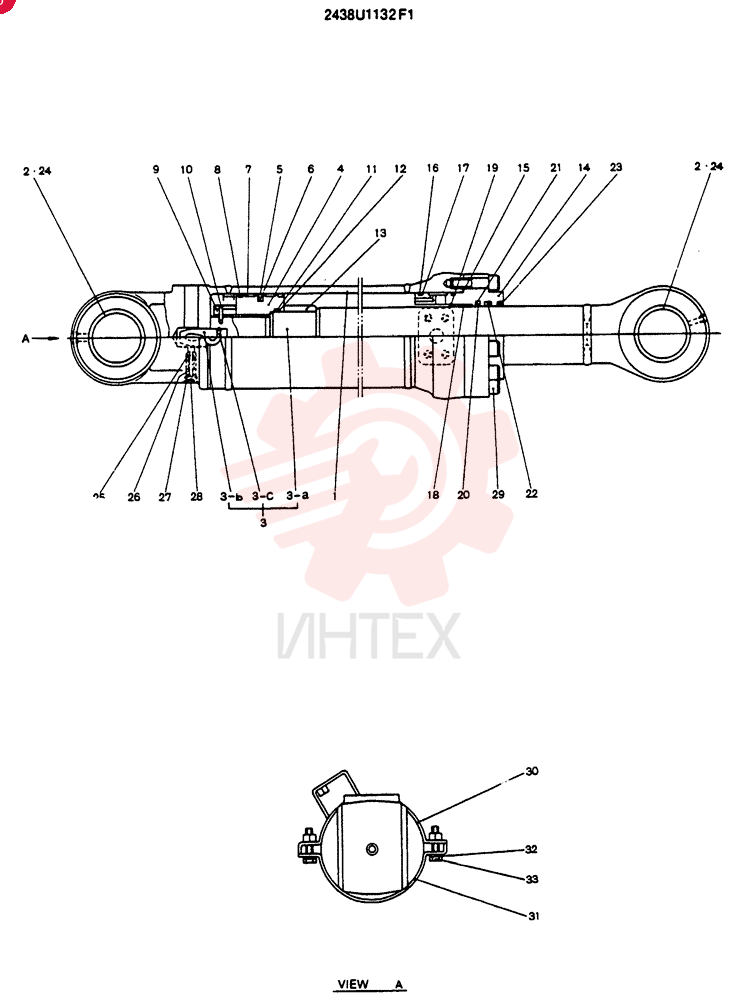 CYLINDER 2438U1132F1
