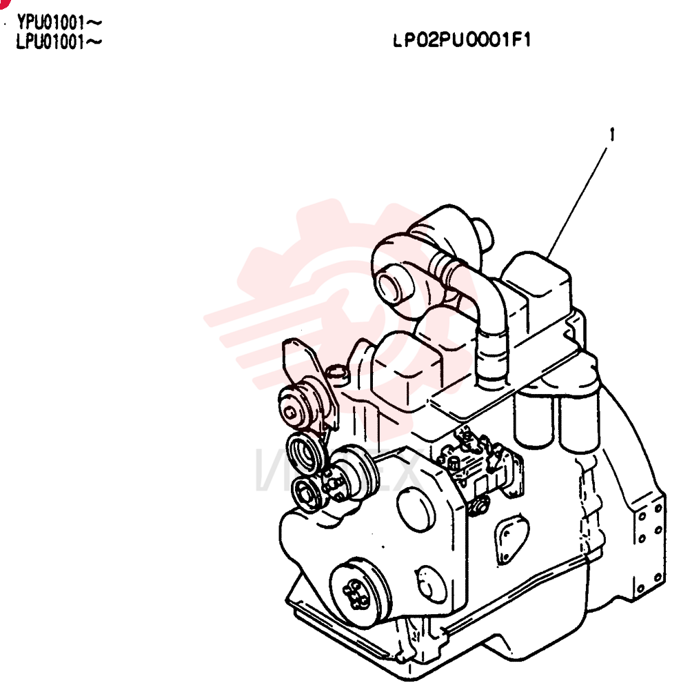 ENGINE ASSY LP02PU0001F1