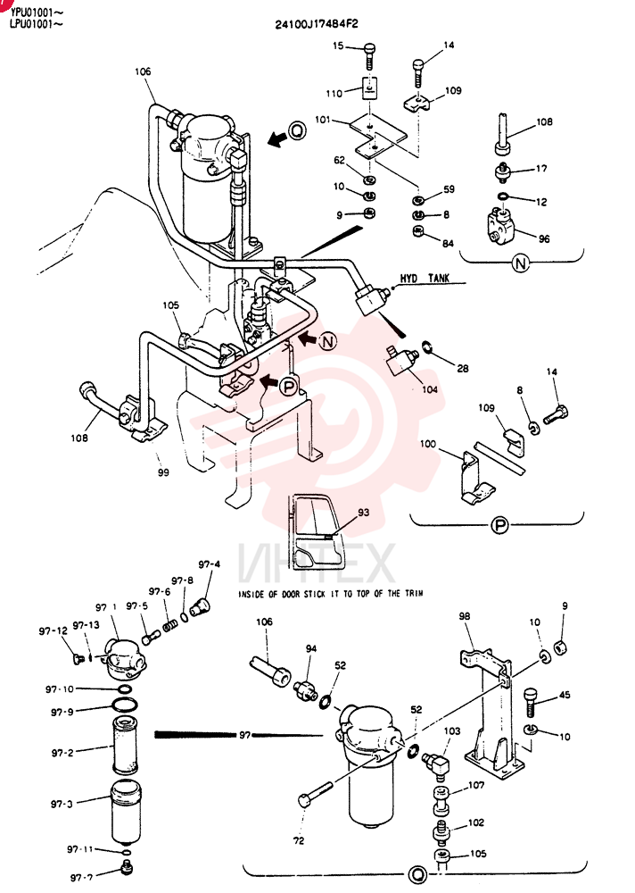 HYD LINES, UPP (BREAKER) 24100J17484F2 (1)