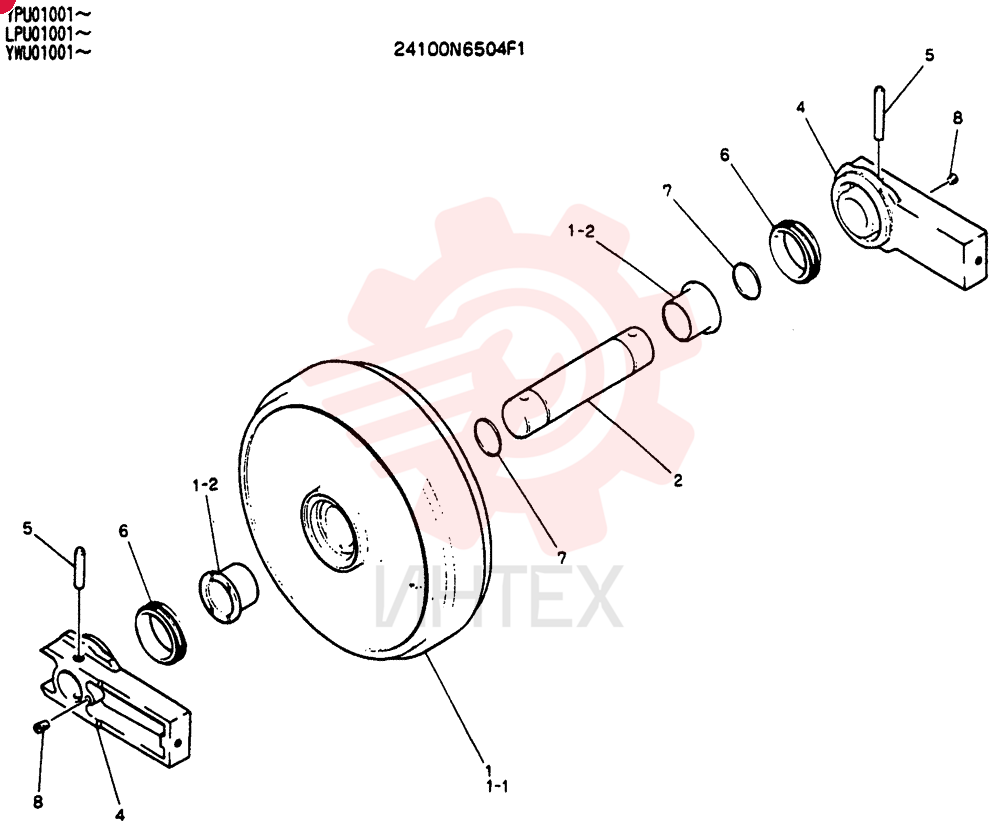 IDLER 24100N6504F1