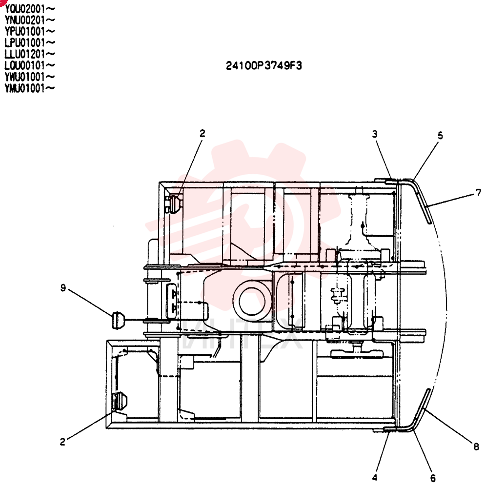 LAMP ASSY 24100P3749F3