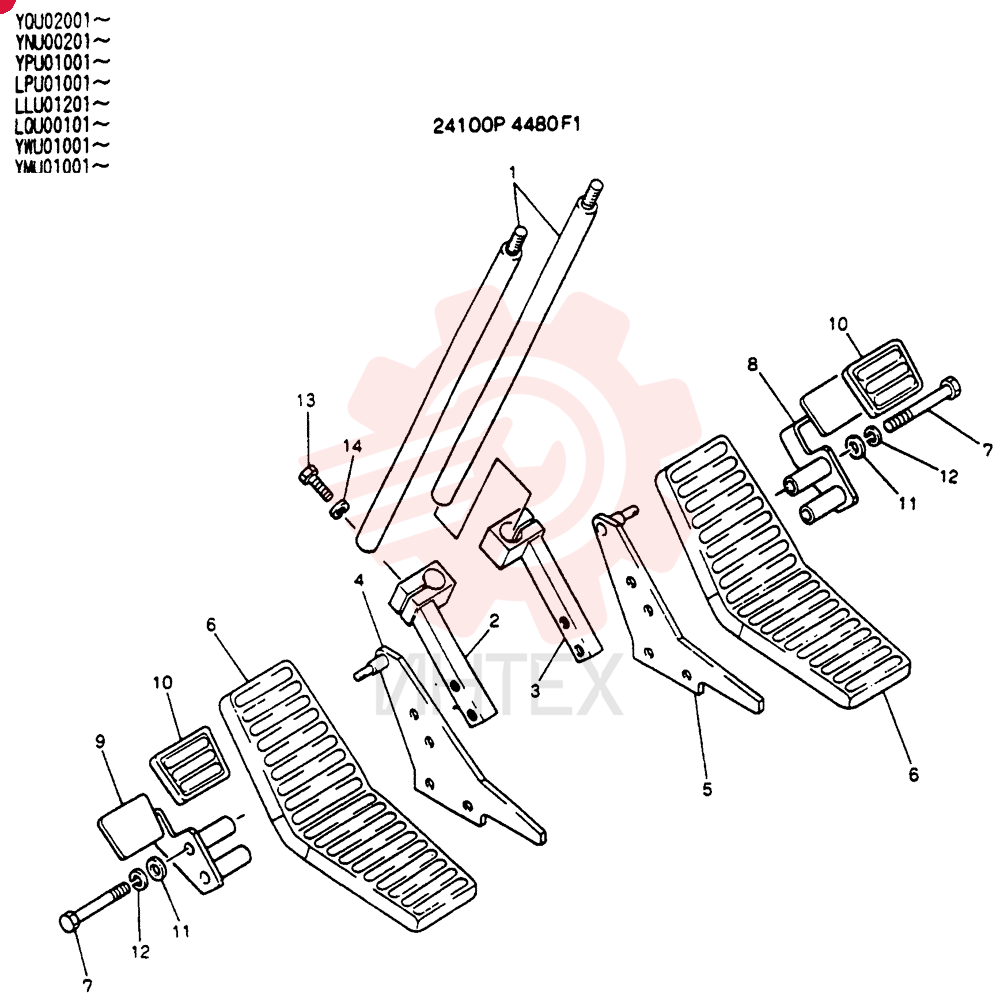 LEVER 24100P4480F1