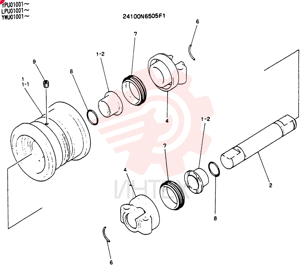 ROLLER 24100N6505F1