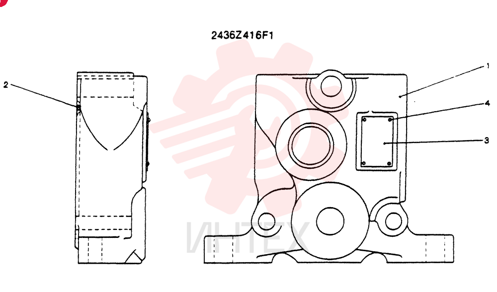 Схема (SK130) - EXCAVATOR BTW LPU1001 - LPU2000 (1/98-12/98) 2436Z416F1