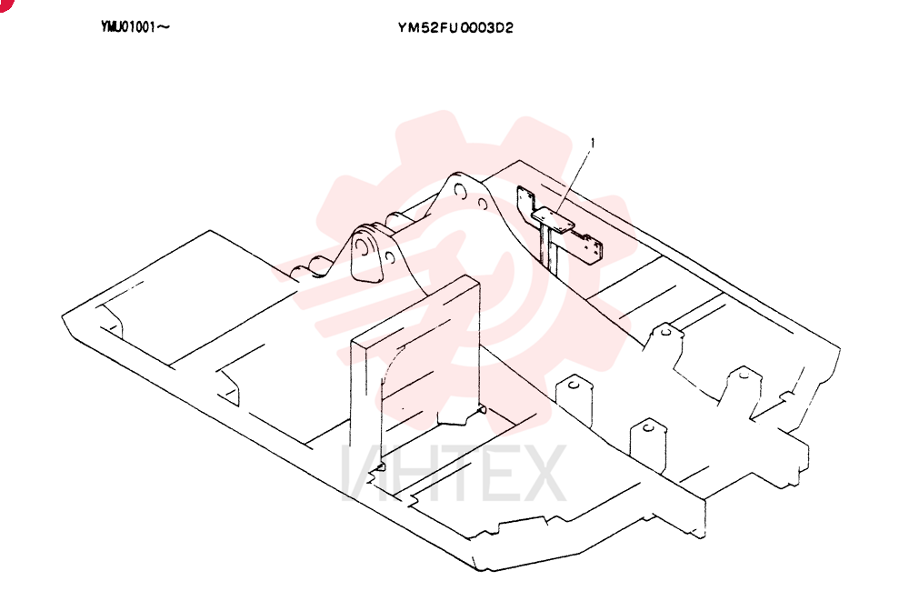 UPPER FRAME ASSY LP52FU0004D1