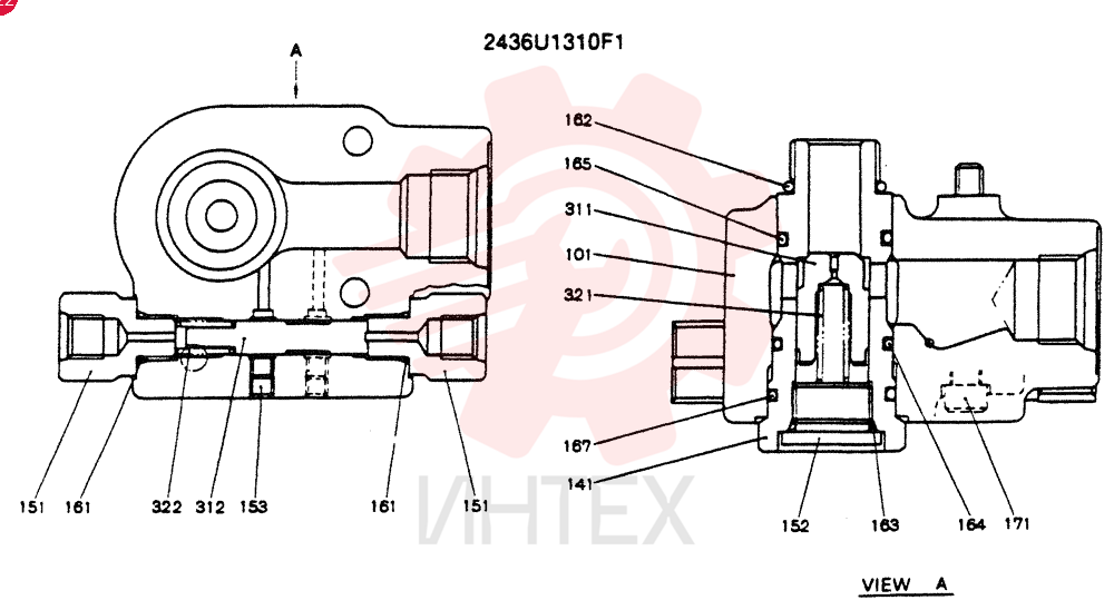 VALVE 2436U1310F1