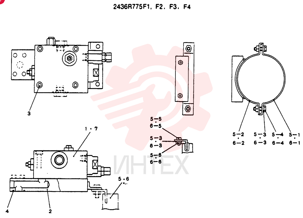VALVE ASSY, HOLDING 2436R775F1