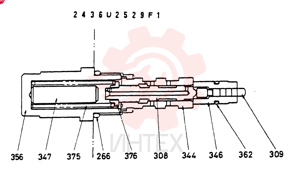 VALVE PRESSURE RELIE 2436U2529F1