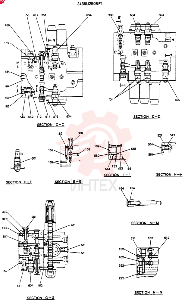 VALVE PRESSURE RELIE 2436R683F1 (2)