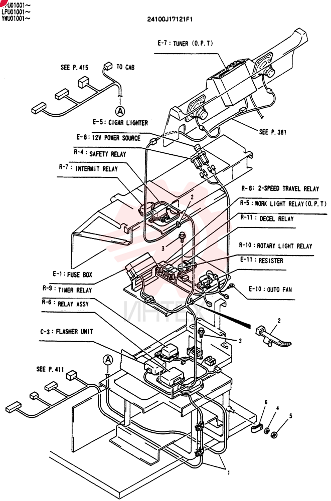 WIRE HARNESS 24100J17121F1