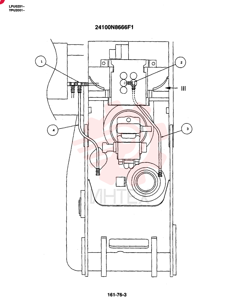 CONTROL ASSY, REMOTE (BOOM & ARM SAFETY), Remarks: (-7/1/98) 24100N8666F1 (3)