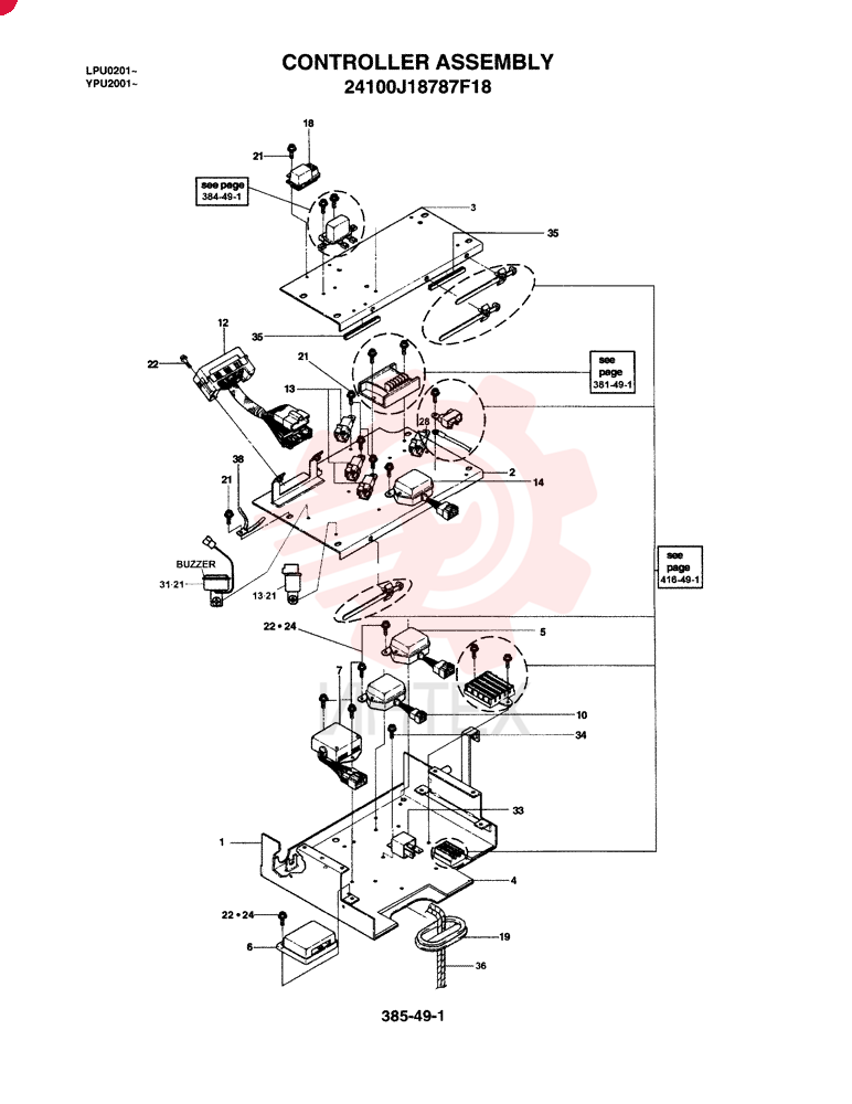 CONTROL UNIT 24100J18787F18