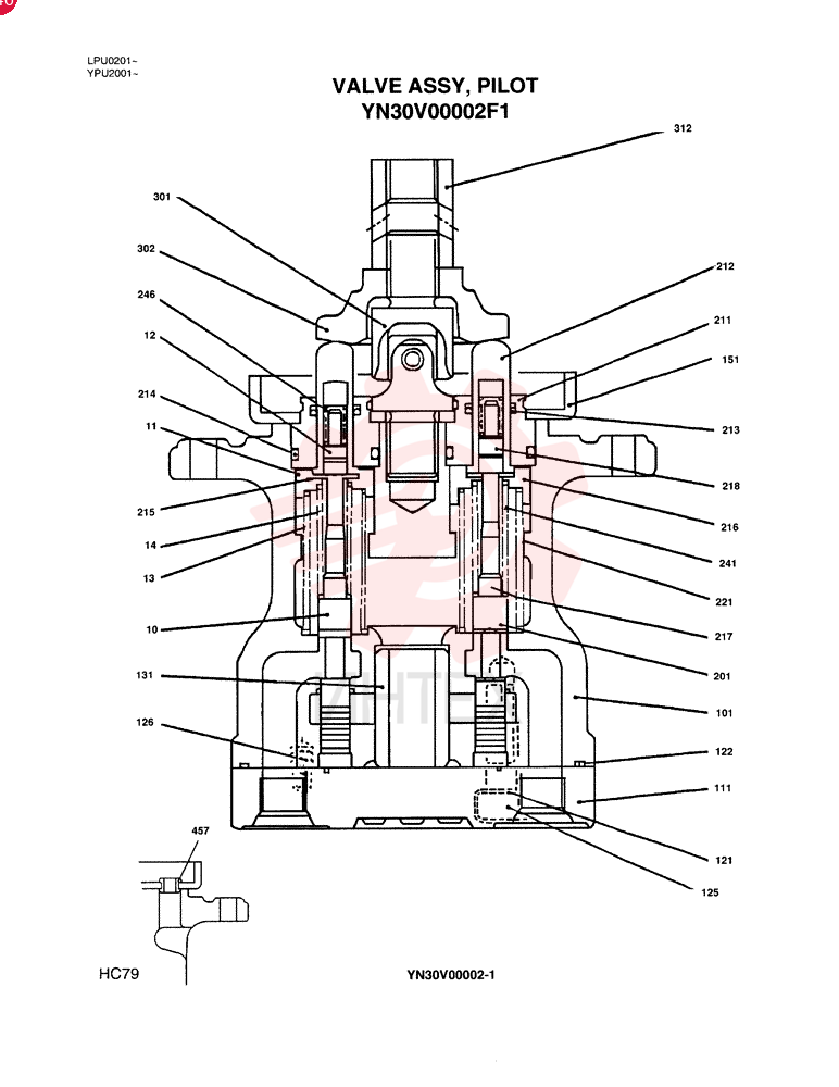 PILOT VALVE YN30V00002F1