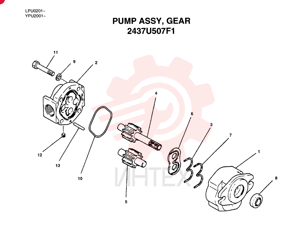PUMP 2437U507F1